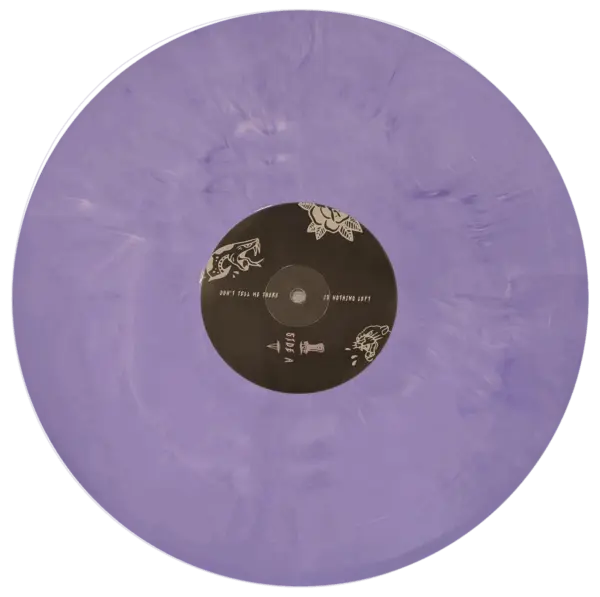 FOUR BLACK LUNGS · Don't Tell Me There Is Nothing Left | LILA SPLATTER VINYL (Punk Rock Vinyl) · Picture 2