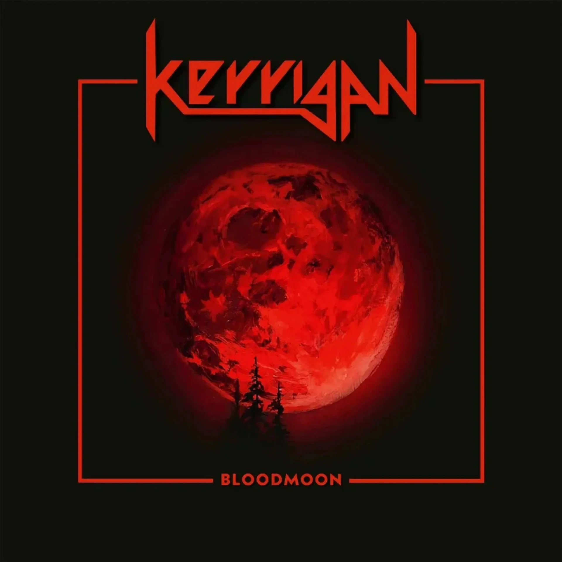 KERRIGAN · Bloodmoon | BLACK LP (Heavy Metal Vinyl) · Picture 1