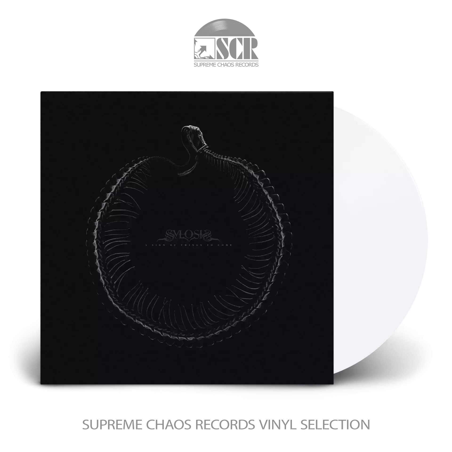 SYLOSIS · A Sign Of Things To Come | WHITE LP (Melodic Death Metal Vinyl)