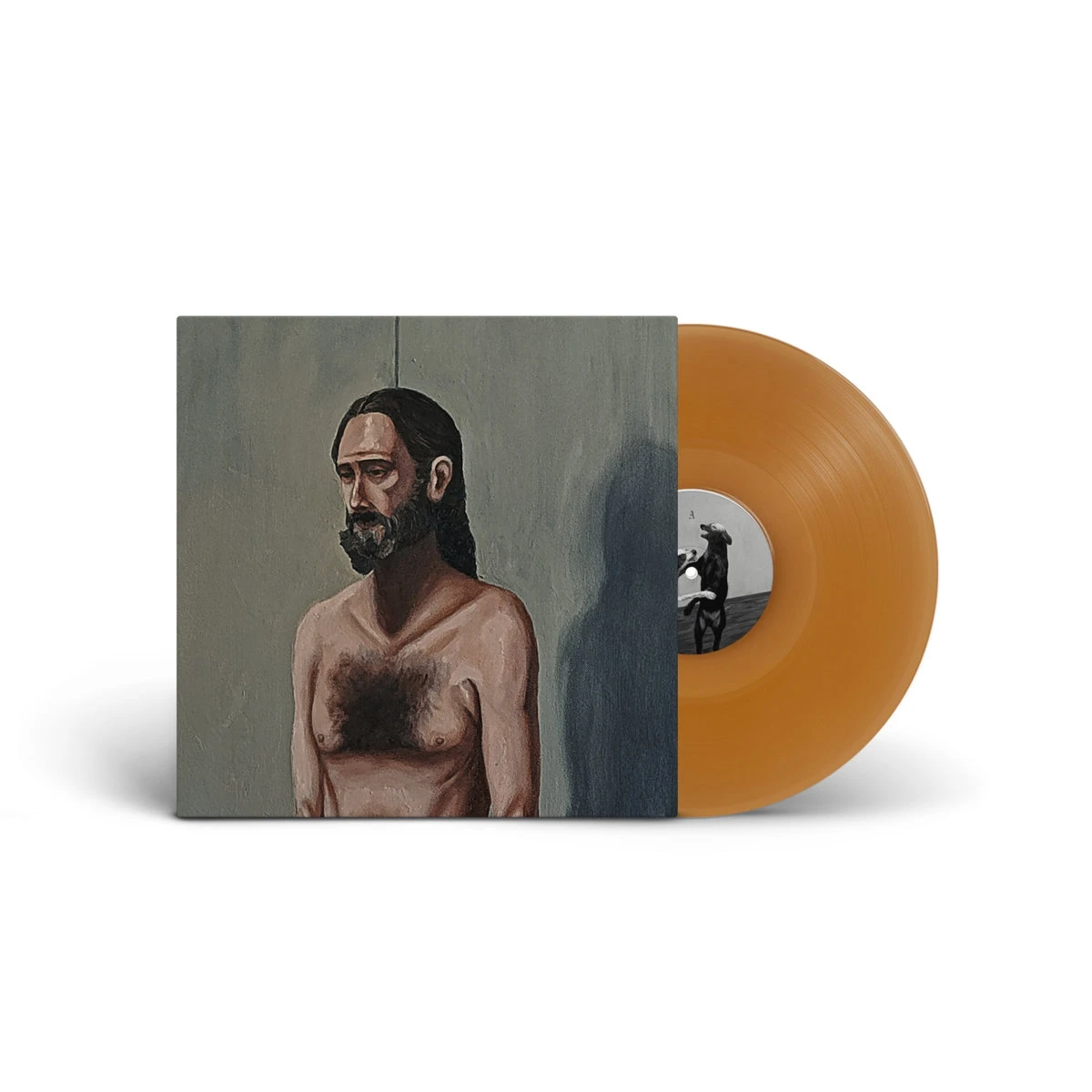 MOURIR · Nous, le venin | PALE BEIGE LP (Black Metal Vinyl) · Picture 2