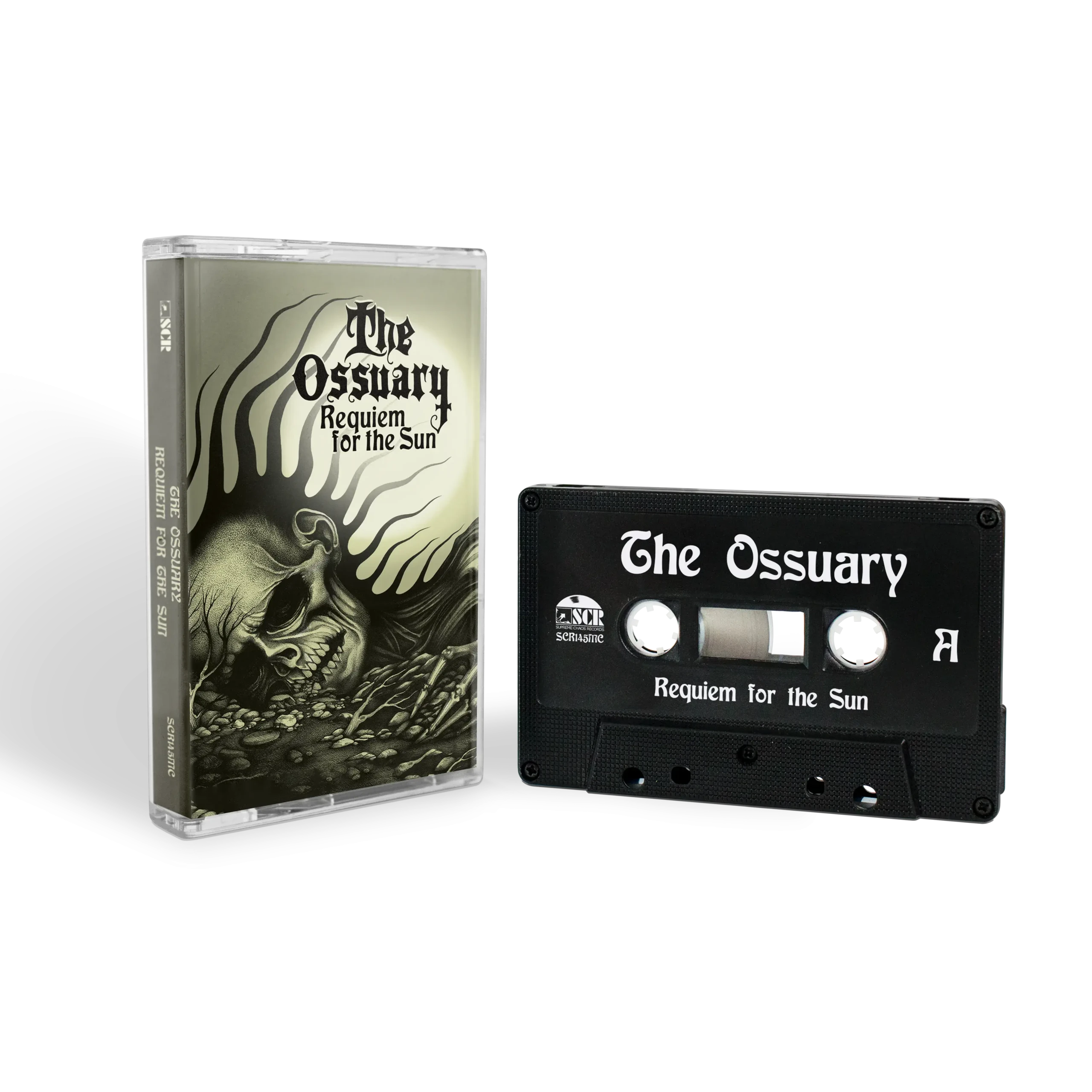 THE OSSUARY - Requiem For The Sun · BLACK TAPE THE OSSUARY - Requiem For The Sun · BLACK TAPE (Doom Metal/Doom Rock/Occult Rock Tapes)
