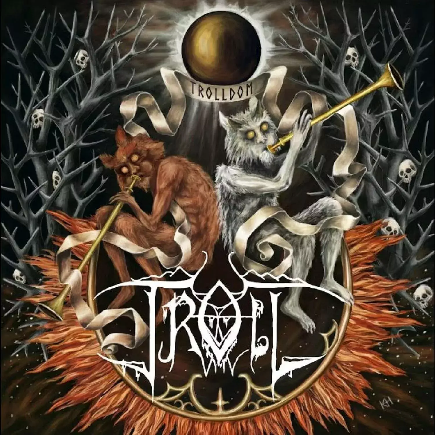 TROLL · Trolldom | BLACK LP (Black Metal Vinyl) · Picture 1