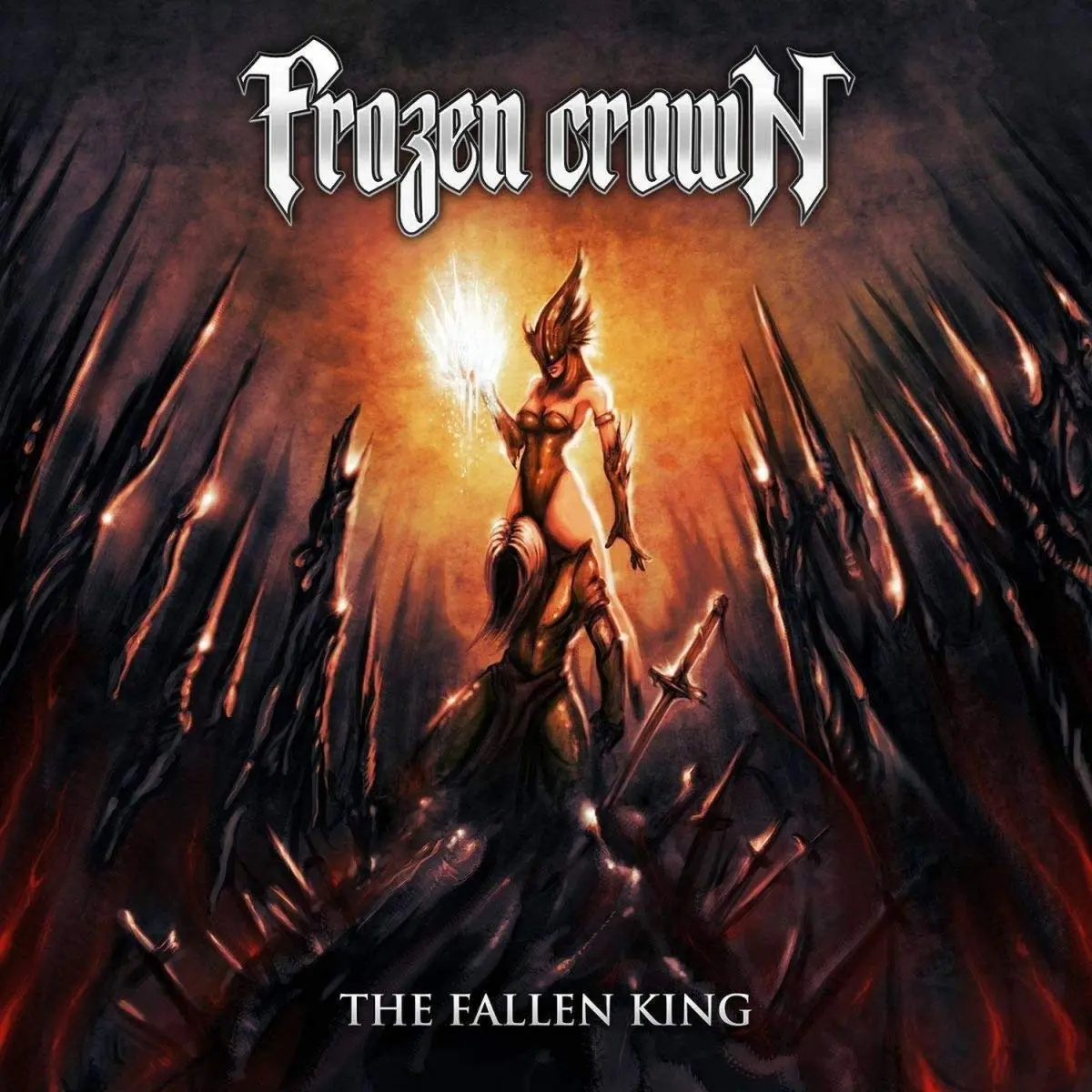 FROZEN CROWN · The Fallen King | BLACK LP (Power Metal Vinyl) · Picture 1