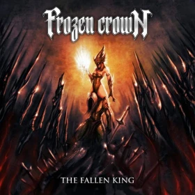 FROZEN CROWN · The Fallen King | BLACK LP (Power Metal Vinyl) · Picture 1