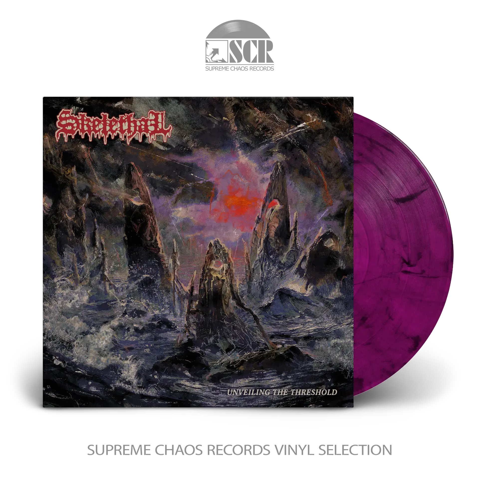 SKELETHAL · Unveiling The Threshold | PURPLE CLOUDY LP (Death Metal Vinyl)