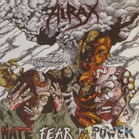 HIRAX · Hate, Fear & Power | CLEAR LP (Thrash Metal Vinyl) · Picture 1