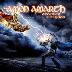 AMON AMARTH · Deceiver Of The Gods | BEIGE/RED LP (Death Metal Vinyl) · Picture 1