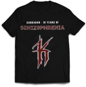 KARKADAN · 10 Years of Schizophrenia | T-SHIRT L (Death Metal Clothes)