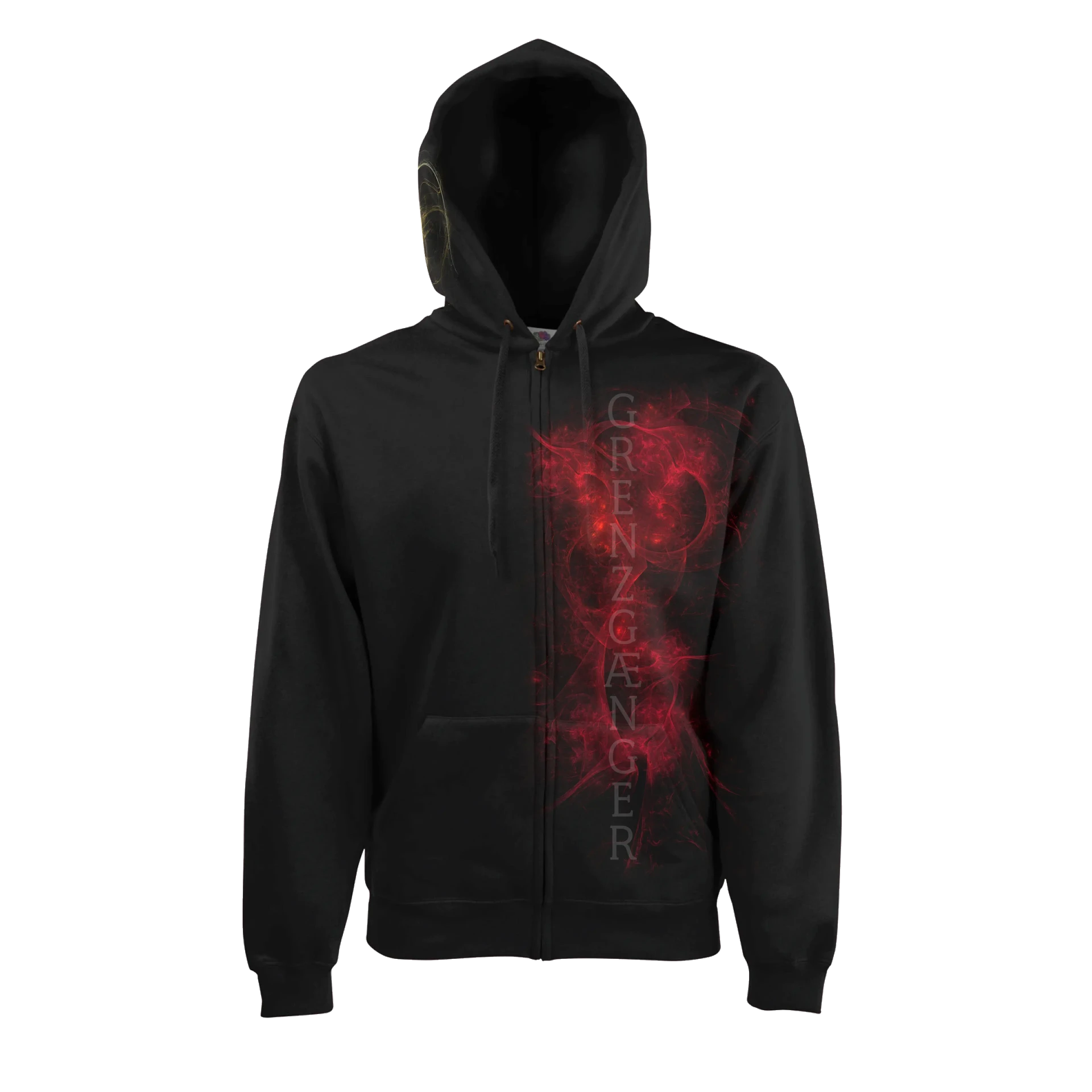 AGRYPNIE · Motiv: Grenzgaenger-Album | ZIPPER (Black Metal Clothes)