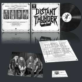 DISTANT THUNDER · Demo I | BLACK LP (Thrash Metal Vinyl) · Picture 2