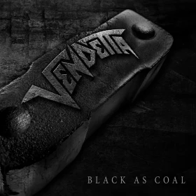 VENDETTA · Black As Coal | BLACK LP (Thrash Metal Vinyl) · Picture 1