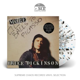 BRUCE DICKINSON · More Balls to Picasso | WHITE/BLUE SPLATTER 2LP (Heavy Metal Vinyl)