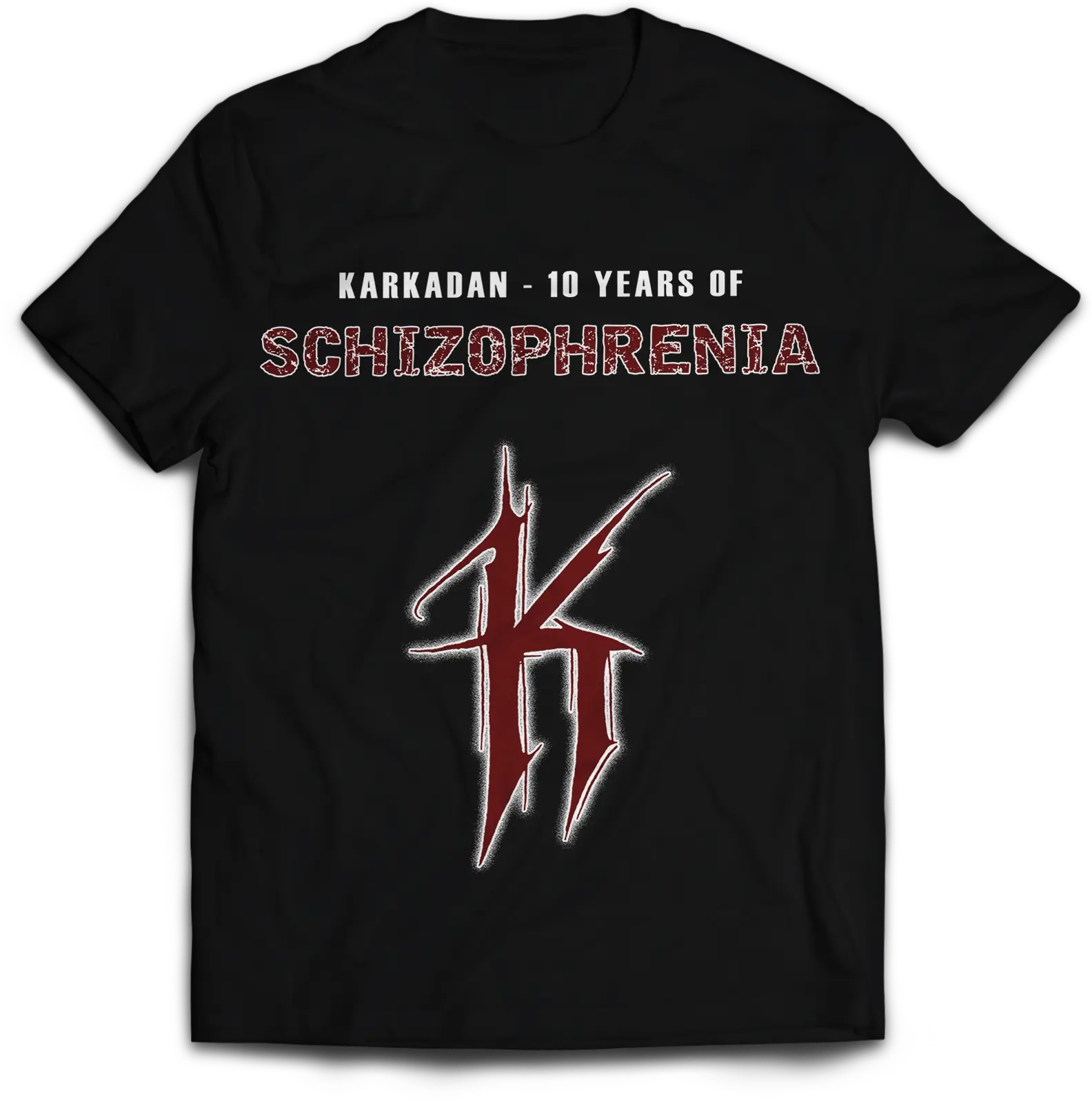 KARKADAN · 10 Years of Schizophrenia | T-SHIRT (Death Metal Clothes)