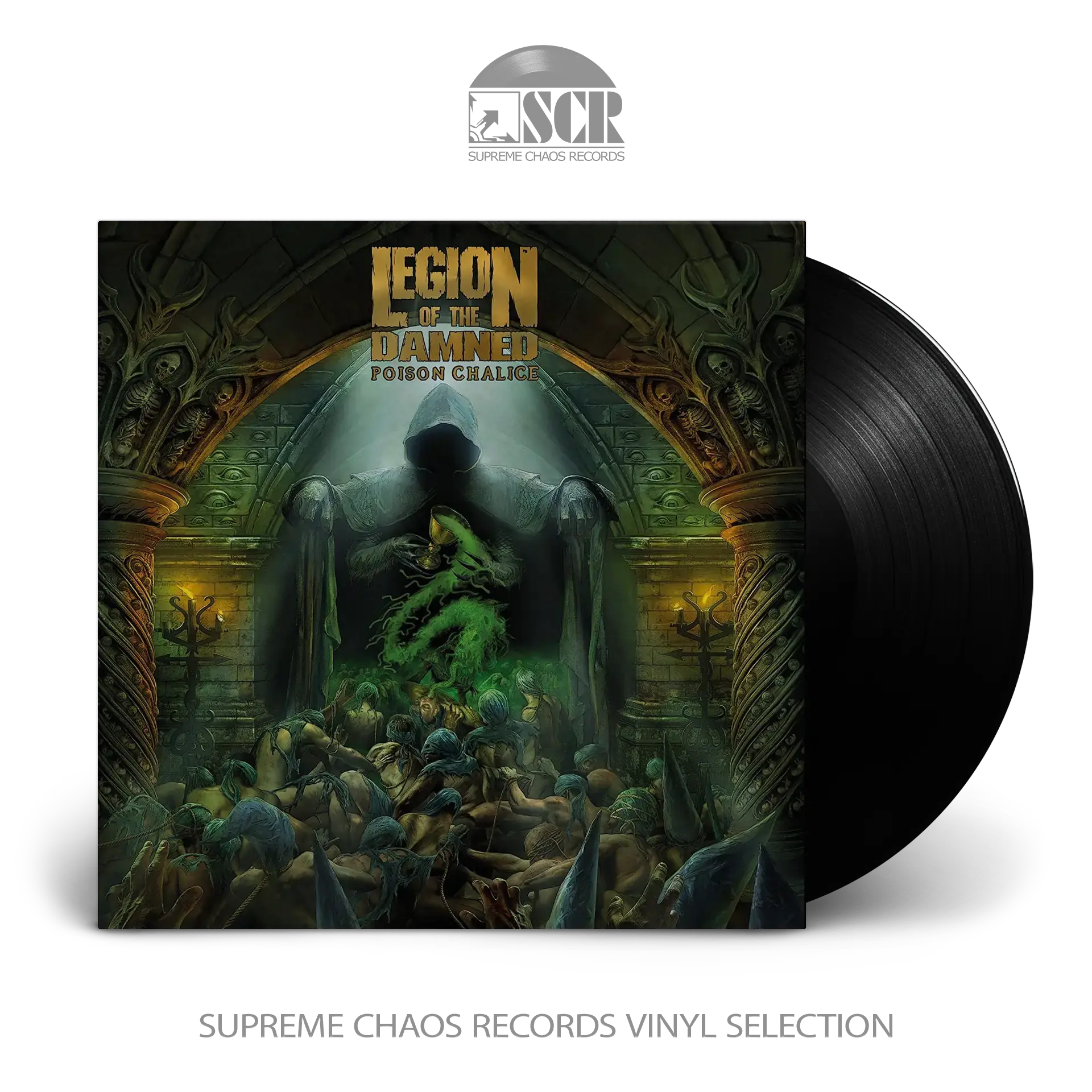 LEGION OF THE DAMNED · The Poison Chalice | BLACK LP (Thrash Metal Vinyl)