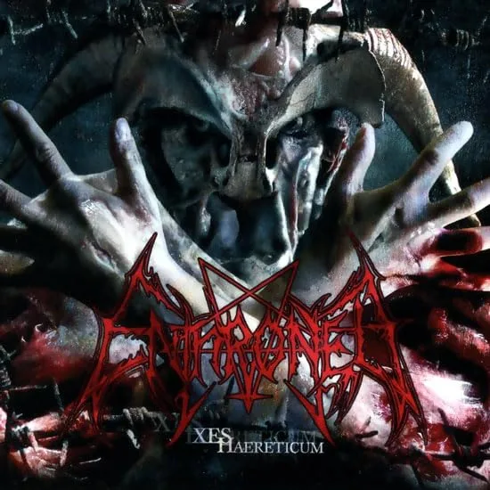 ENTHRONED · XES Haereticum | WHITE LP (Black Metal Vinyl) · Picture 1
