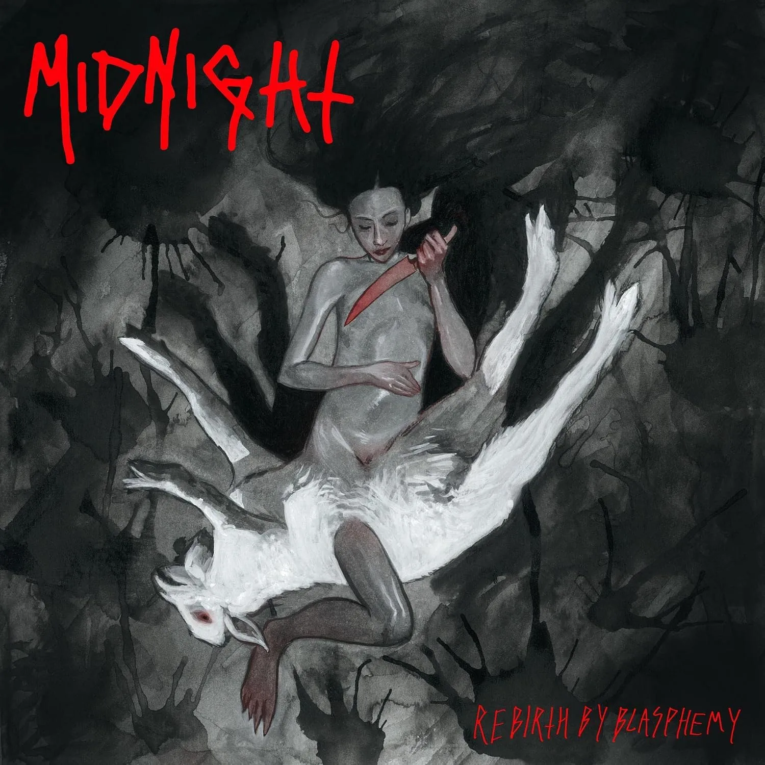 MIDNIGHT · Rebirth by Blasphemy | PICTURE DISC LP (Black Metal Vinyl) · Picture 2