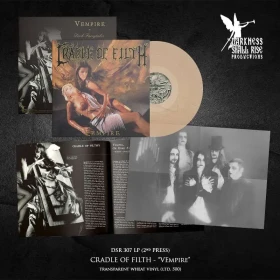 CRADLE OF FILTH · Vempire, Or Dark Faerytales In Phallustein | TRANSPARENT WHEAT LP (Gothic Metal/Black Metal Vinyl) · Picture 3