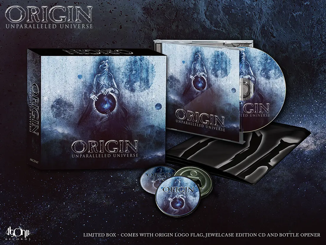 ORIGIN · Unparalleled Universe | BOX CD (Death Metal CDs) · Picture 2