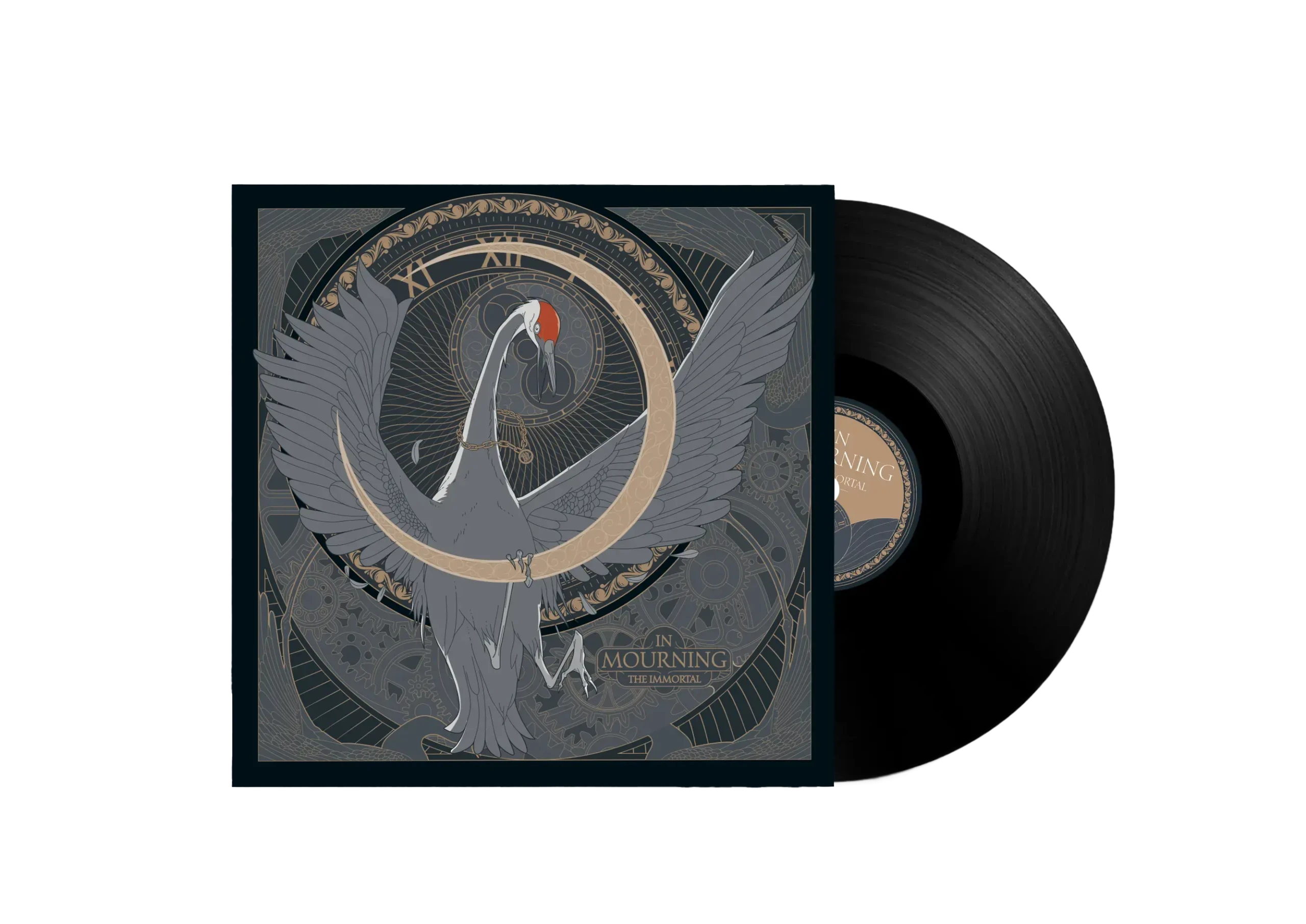 IN MOURNING - The Immortal · BLACK LP (Melodic Death Metal/Progressive Metal/Doom Metal Vinyl)
