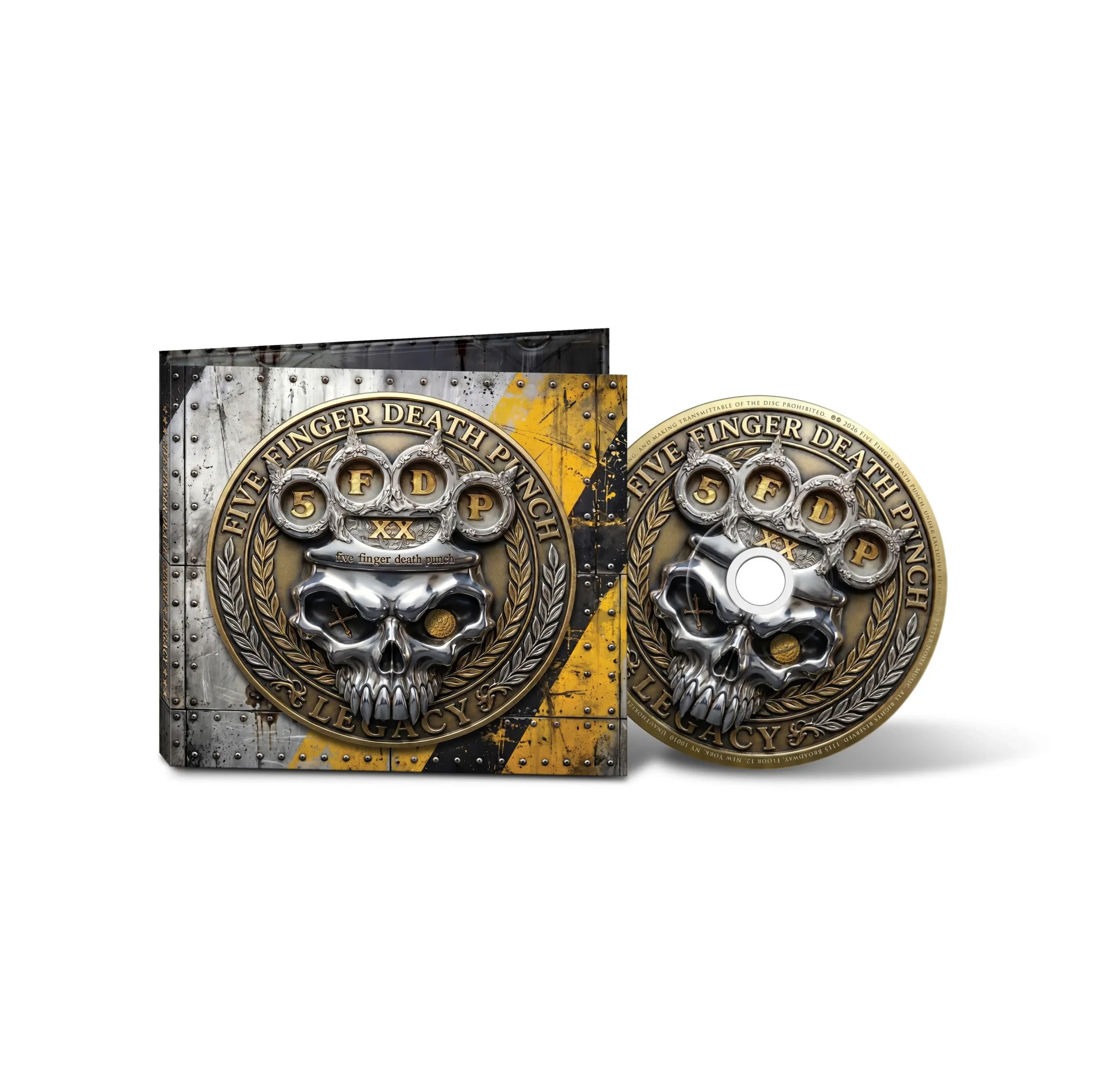 FIVE FINGER DEATH PUNCH · Legacy | DIGIPAK CD (Heavy Metal CDs) · Picture 2