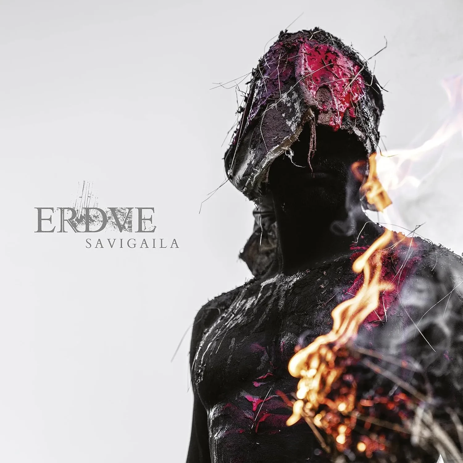 ERDVE · Savigaila | CLEAR/BLACK LP (Progressive Metal/Sludge Vinyl) · Picture 1