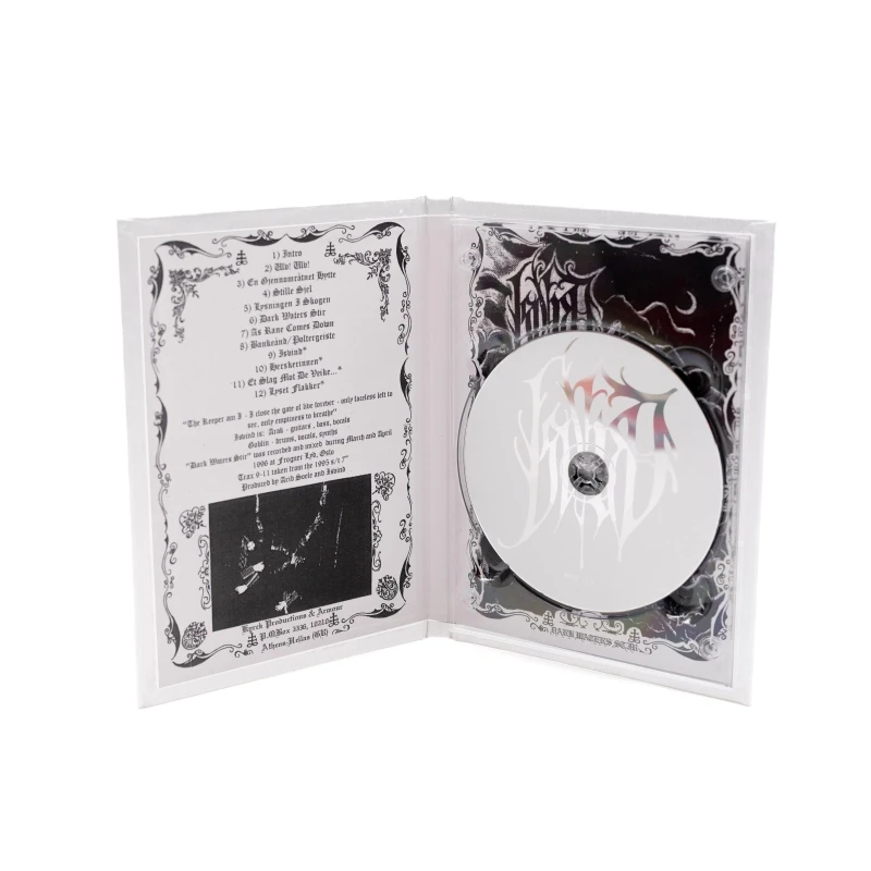 ISVIND · Dark Waters Stir | WHITE CD LEATHERBOOK (Black Metal CDs) · Picture 2