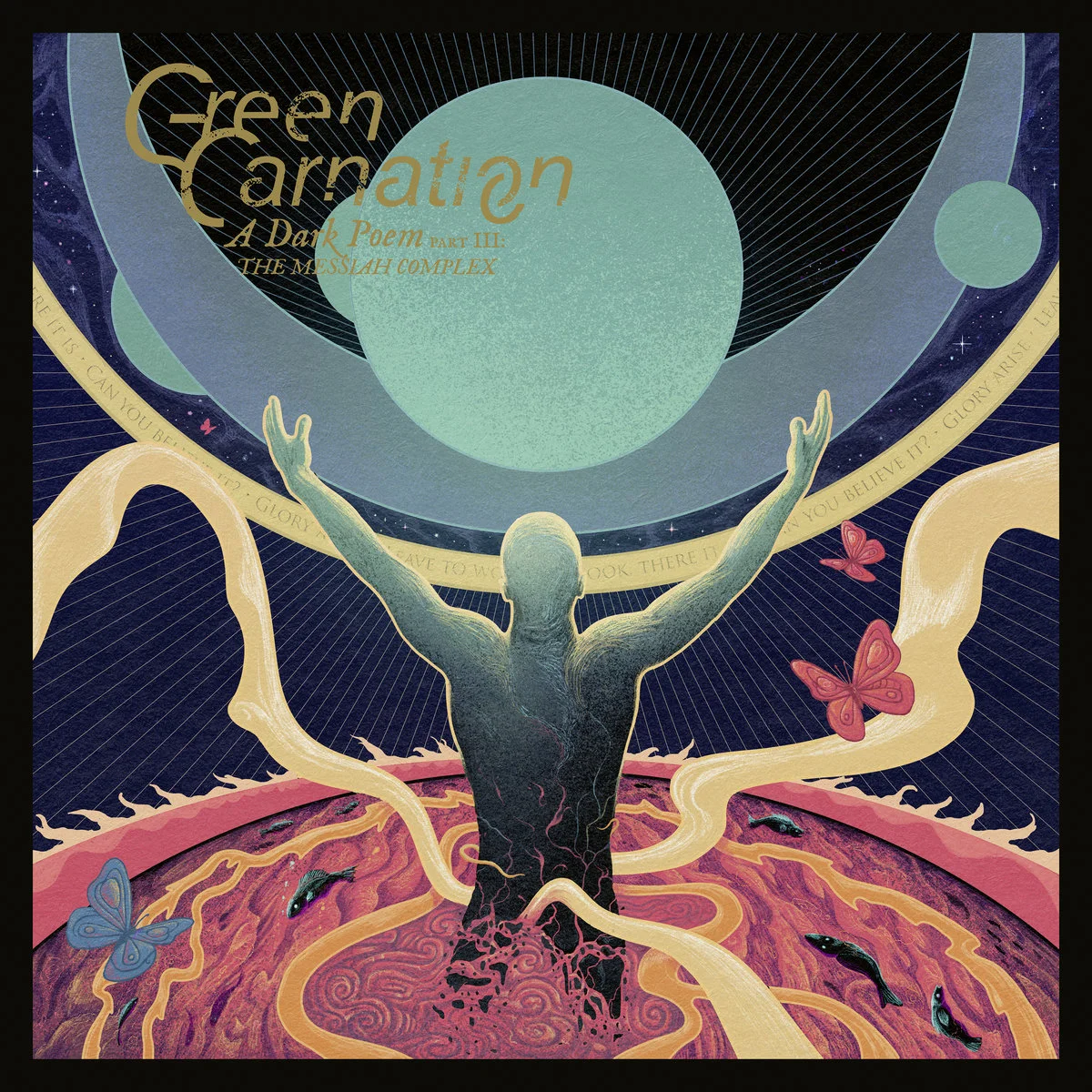 GREEN CARNATION · A Dark Poem, Part III: The Messiah Complex | BLACK LP (Progressive Metal/Progressive Rock Vinyl) · Picture 1