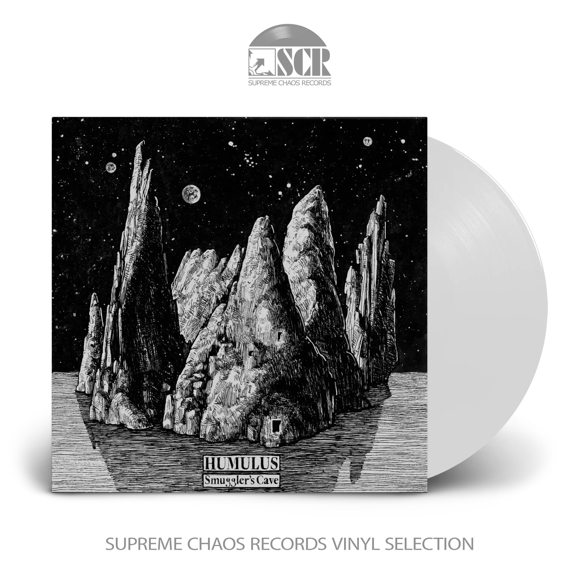 HUMULUS · Smuggler's Cave | WHITE LP (Psychedelic Rock Vinyl)