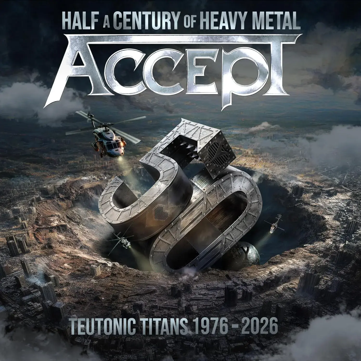 ACCEPT · Teutonic Titans 1976-2026 | BLACK 2LP (Heavy Metal Vinyl) · Picture 1