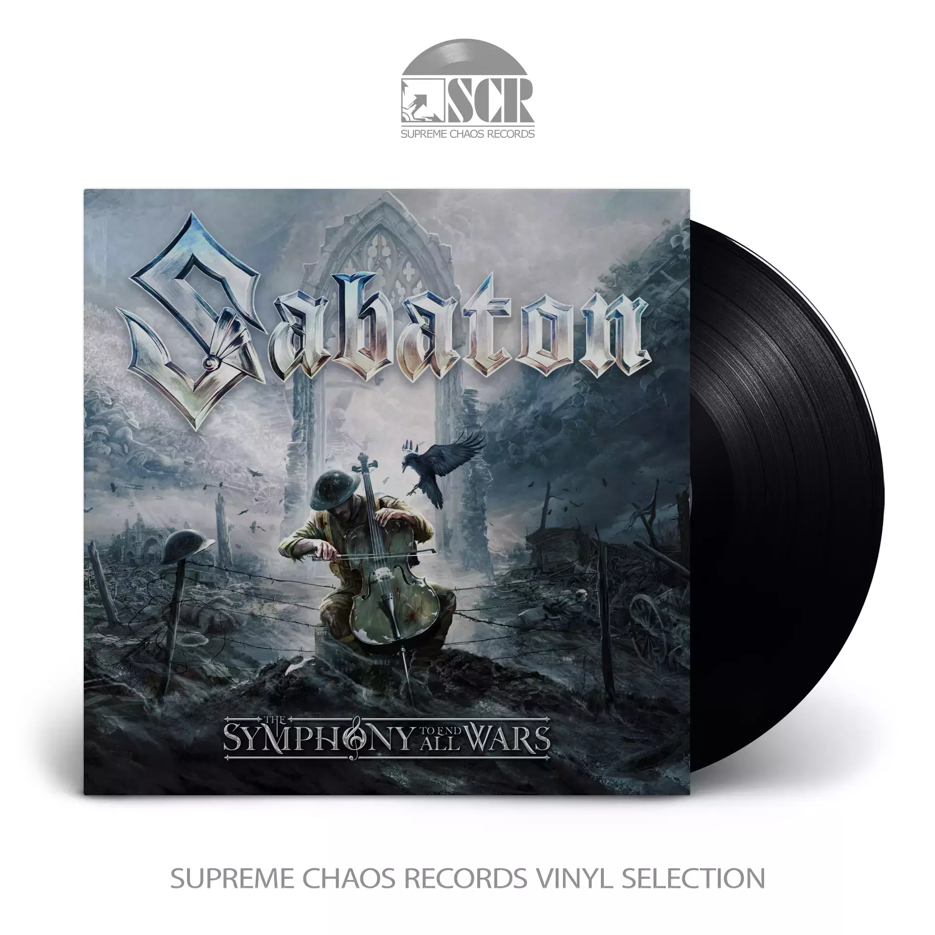 SABATON - The Symphony To End All Wars · BLACK LP (Heavy Metal Vinyl)