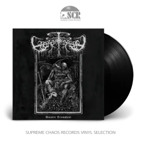 BONJOUR TRISTESSE · Disaster Triumphant | BLACK LP (Black Metal Vinyl)