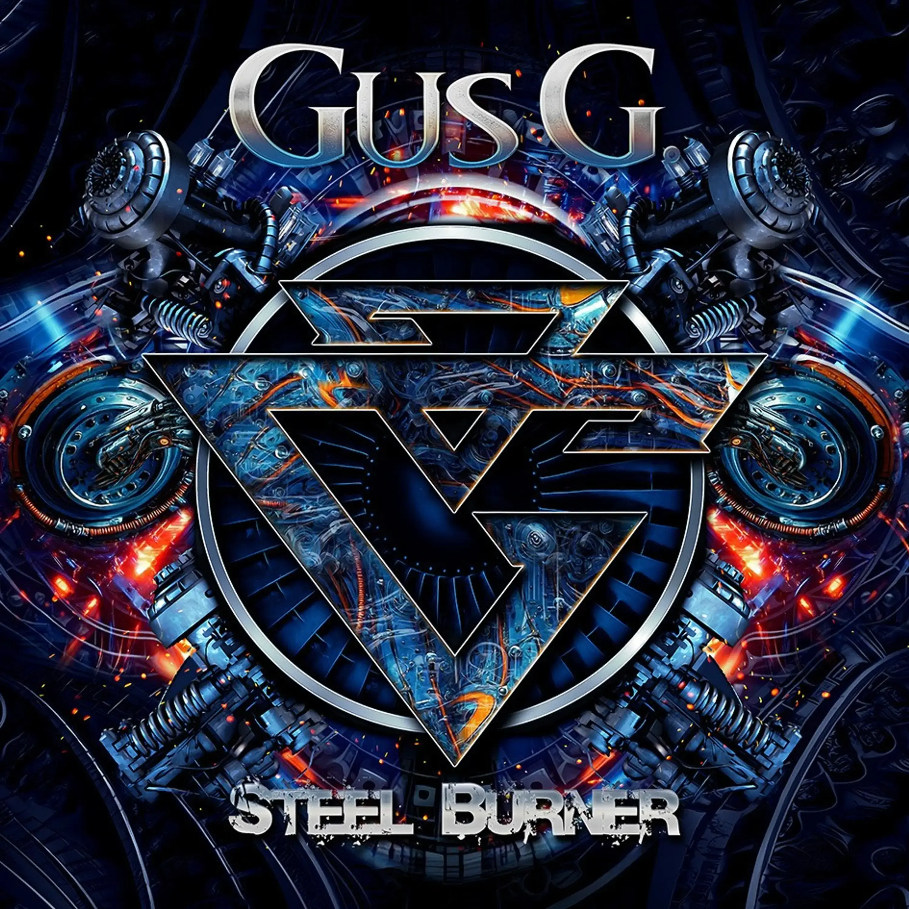 GUS G. · Steel Burner | BLUE LP (Heavy Metal/Hard Rock Vinyl) · Picture 1