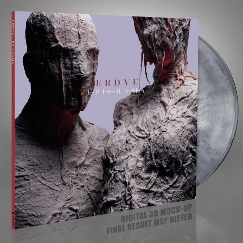 ERDVE · Epigrama | SILVER/BLACK/WHITE LP (Sludge/Progressive Metal Vinyl) · Picture 2