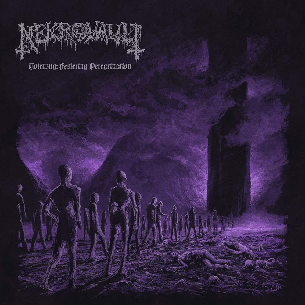 NEKROVAULT · Totenzug: Festering Peregrination | PURPLE LP (Death Metal Vinyl) · Picture 1