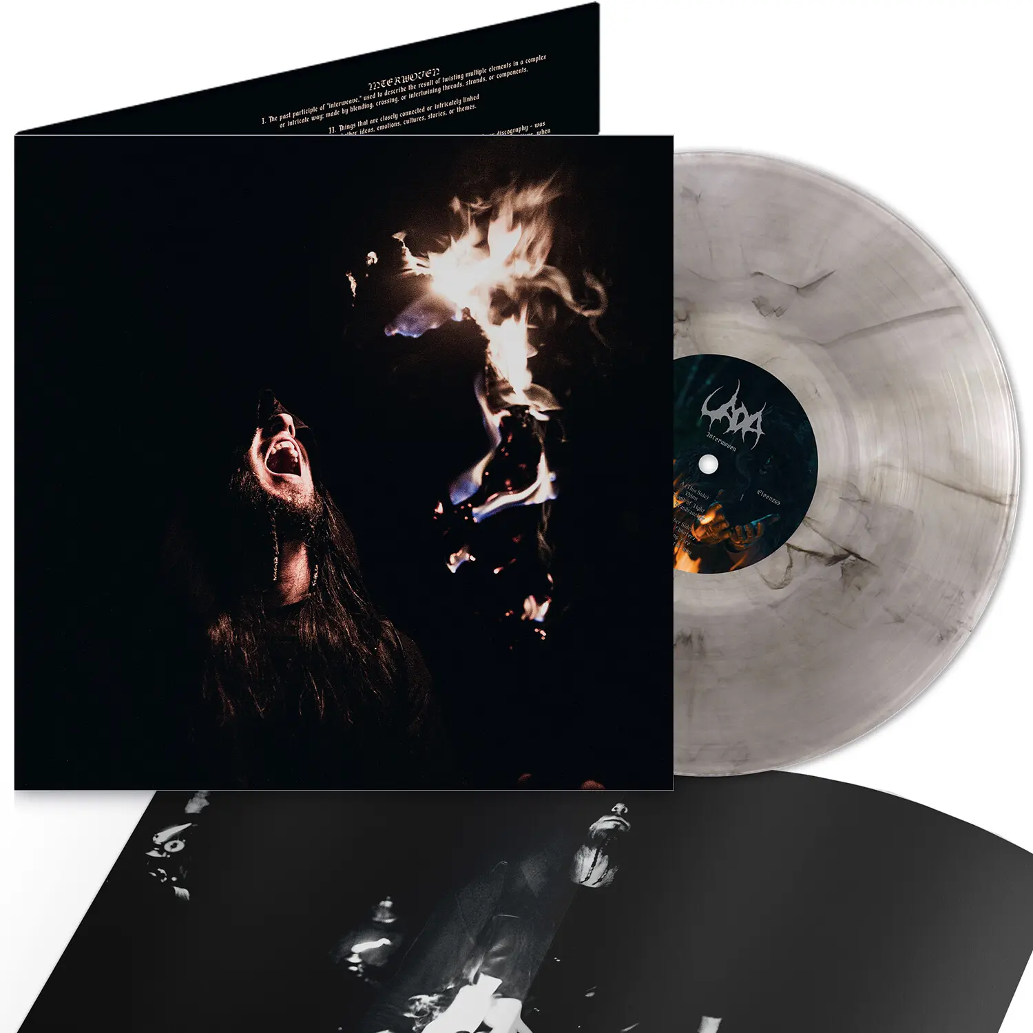 UADA · Interwoven | SMOKE LP (Black Metal Vinyl) · Picture 3