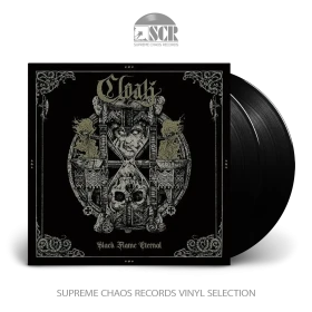 CLOAK · Black Flame Eternal | BLACK 2LP (Black Metal Vinyl)