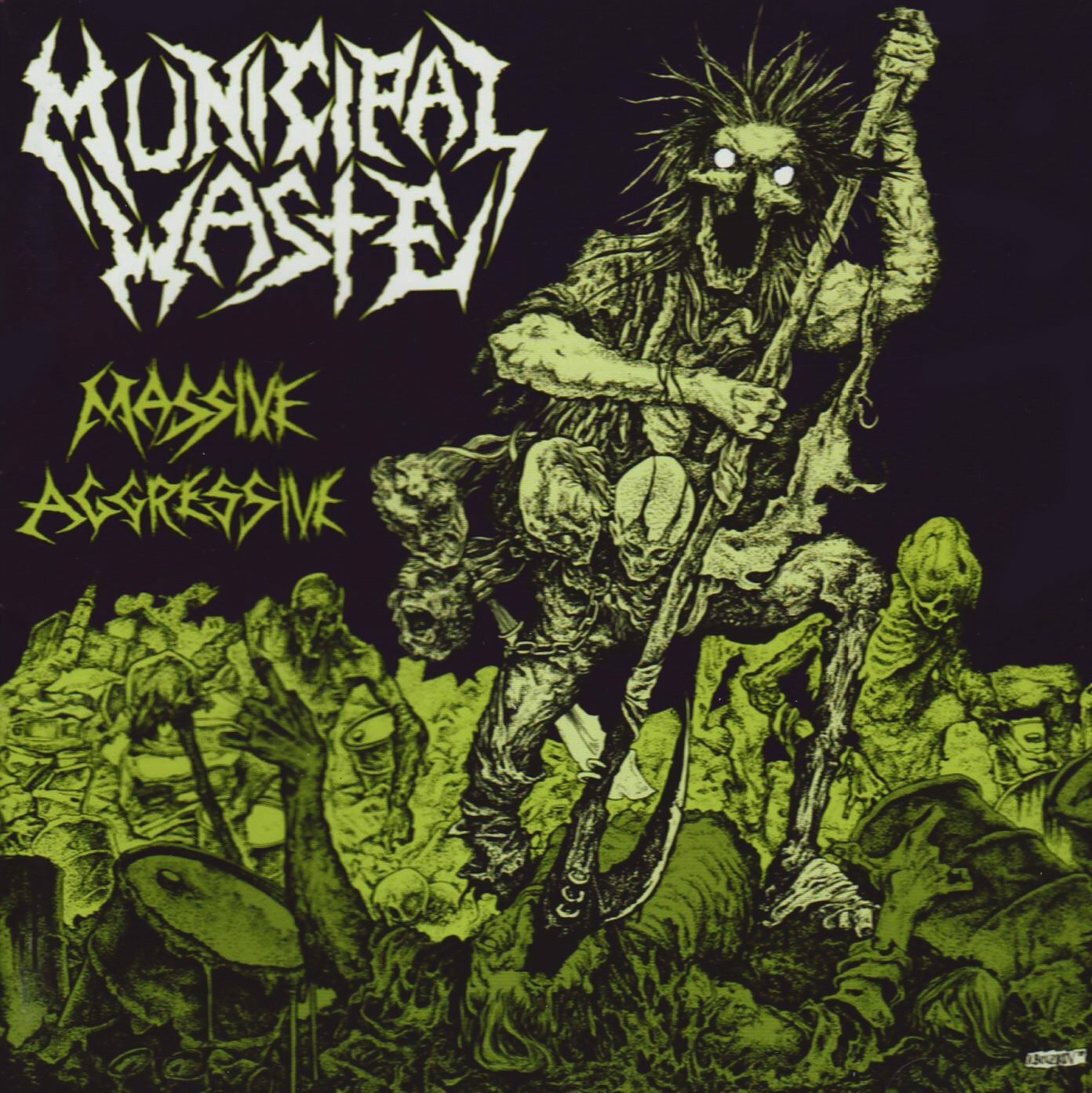 MUNICIPAL WASTE · Massive Aggressive | PICTURE PICDISC (Thrash Metal Vinyl)