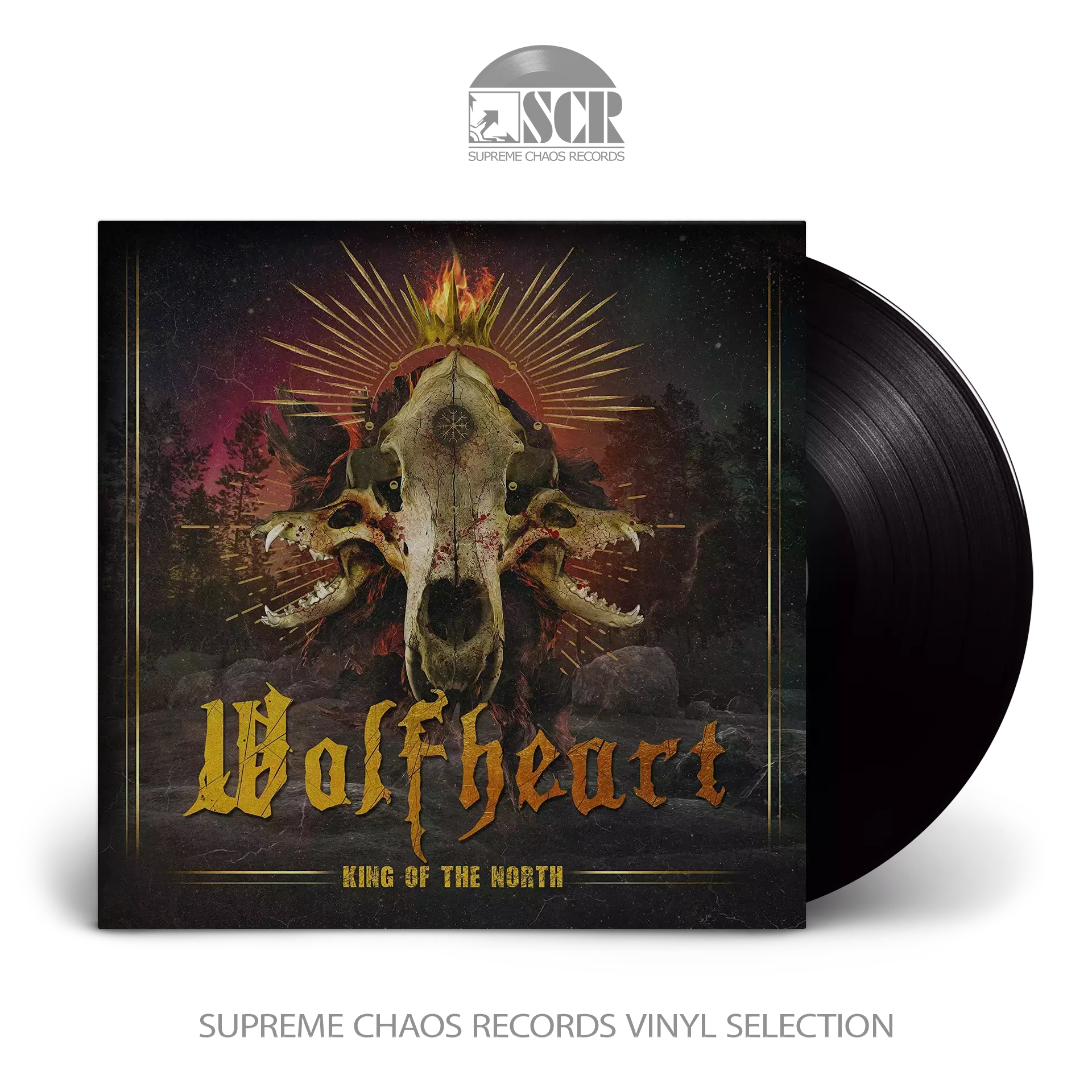 WOLFHEART · King Of The North | BLACK LP (Melodic Death Metal Vinyl)