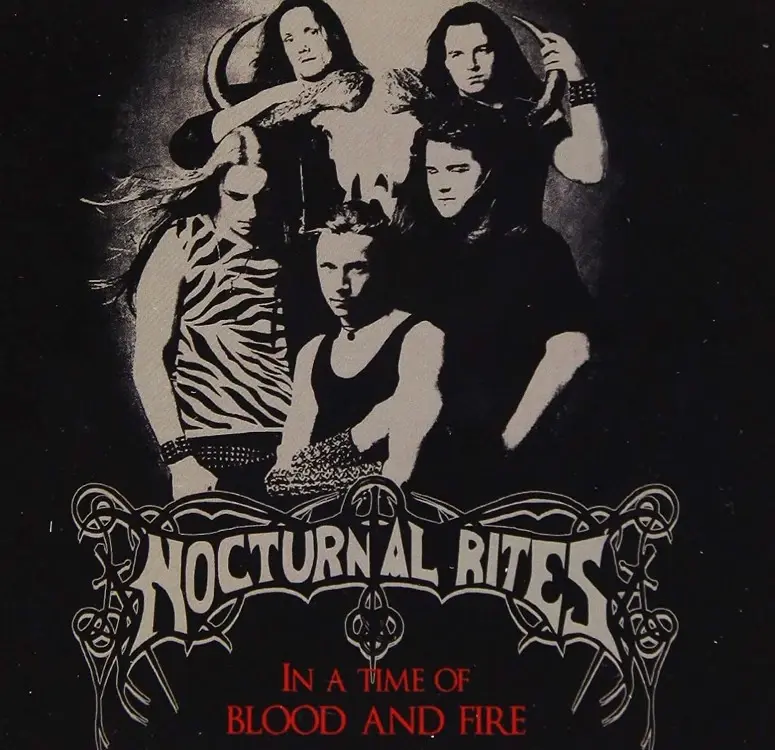 NOCTURNAL RITES - In a Time of Blood and Fire [CD] (Heavy Metal CDs)