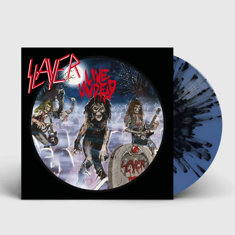 SLAYER · Live Undead [BLUE/BLACK] | LP (Thrash Metal Vinyl)