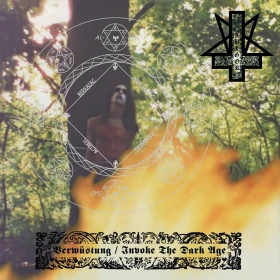 ABIGOR · Verwüstung / Invoke The Dark Age | BLACK LP (Black Metal Vinyl) · Picture 1