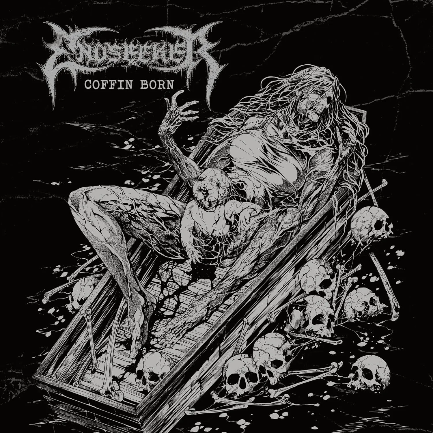 ENDSEEKER · Coffin Born | BLACK LP (Death Metal Vinyl) · Picture 1