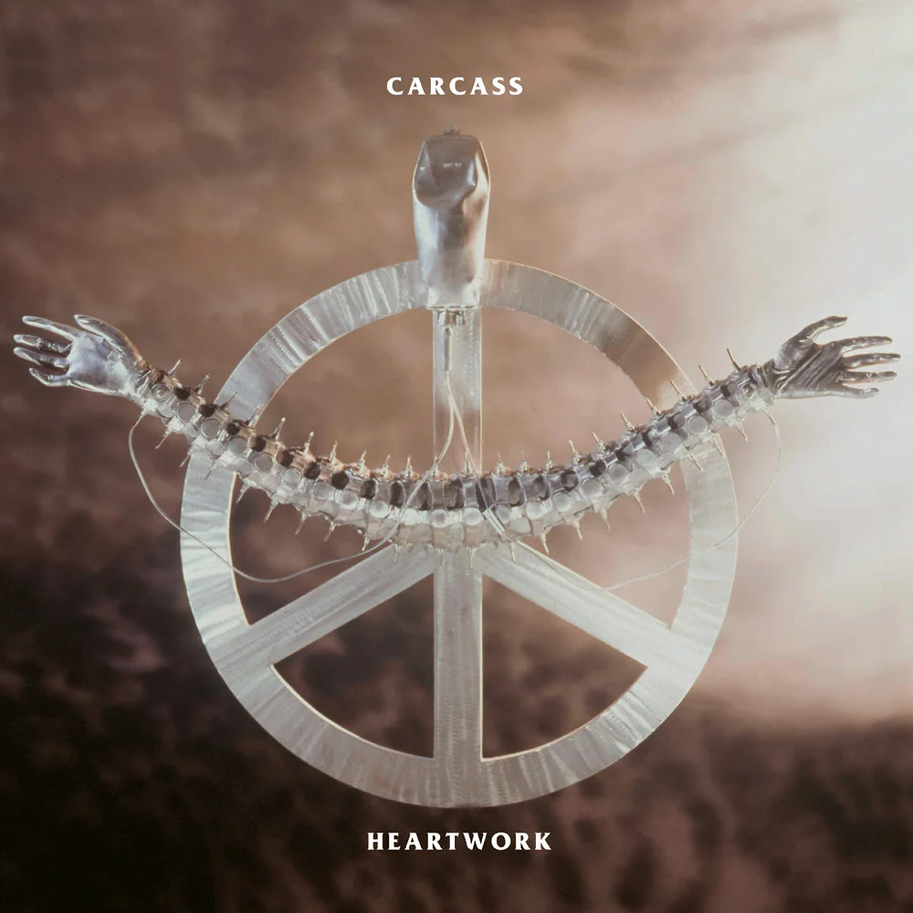 CARCASS · Heartwork | WHITE LP (Death Metal/Melodic Death Metal Vinyl) · Picture 1
