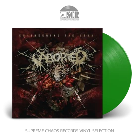 ABORTED · Engineering the Dead | TRANSPARENT GREEN LP (Death Metal Vinyl)