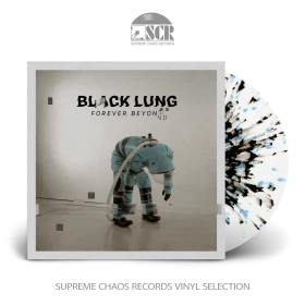 BLACK LUNG · Forever Beyond | CLEAR/BLUE/BLACK SPLATTER LP (Stoner Doom Vinyl)
