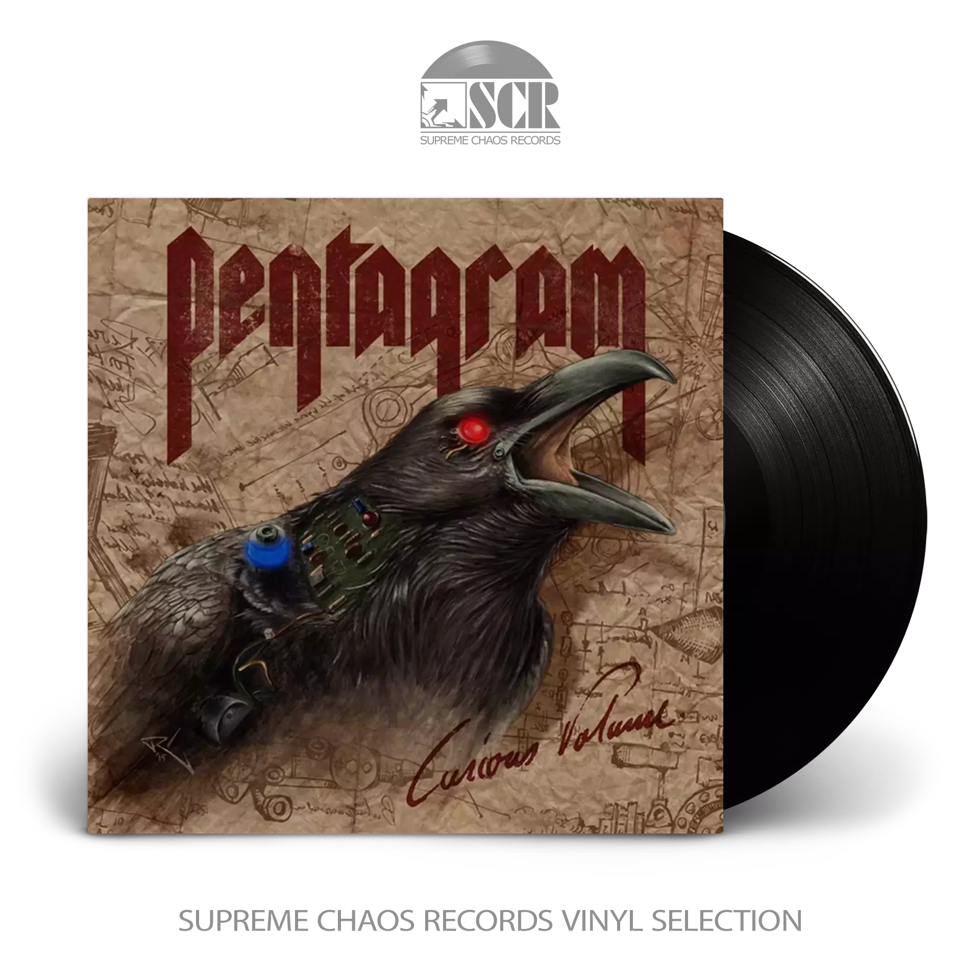 PENTAGRAM · Curious Volume | BLACK LP (Doom Metal Vinyl)