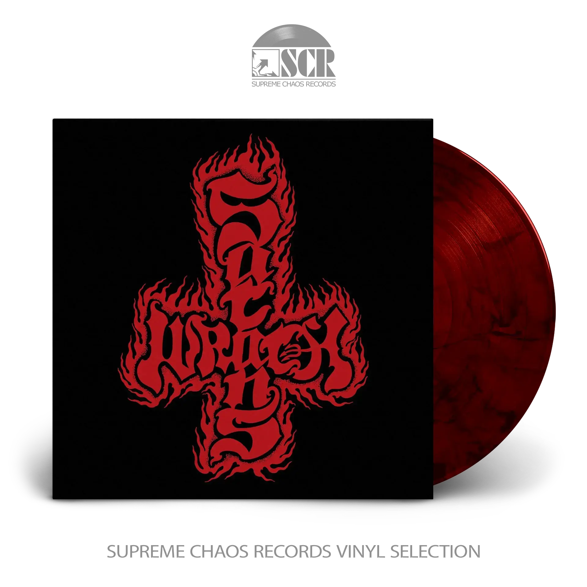 SATAN´S WRATH · Galloping Blasphemy | RED MARBLED LP (Black Metal Vinyl)