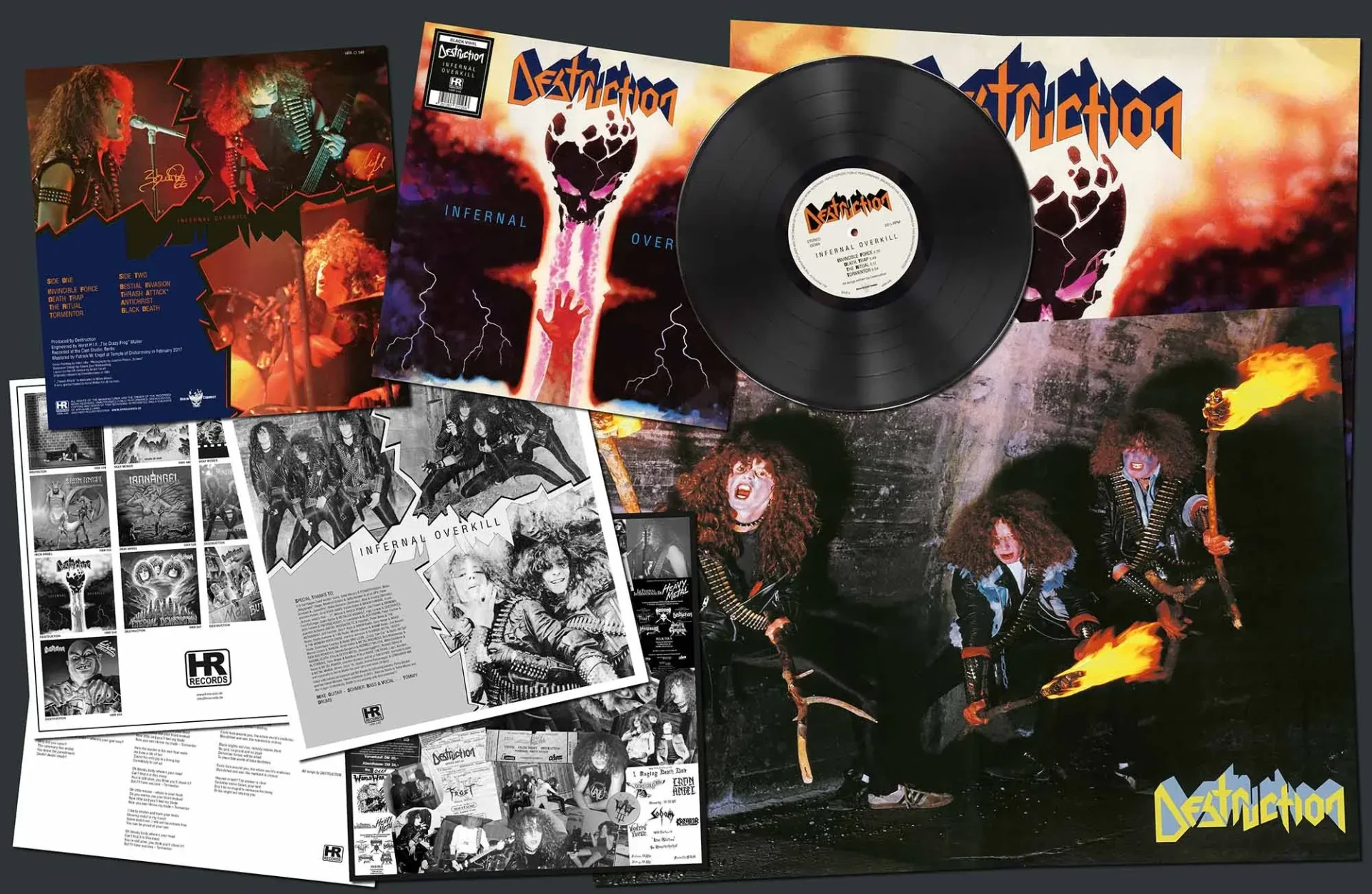 DESTRUCTION · Infernal Overkill (Re-Release 2022) | BLACK LP (Thrash Metal Vinyl) · Picture 2