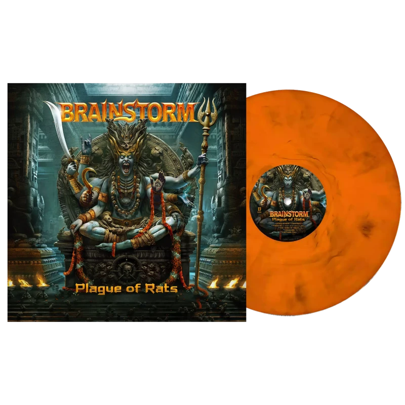 Brainstorm · Plague Of Rats | Indian SUN Marbled LP