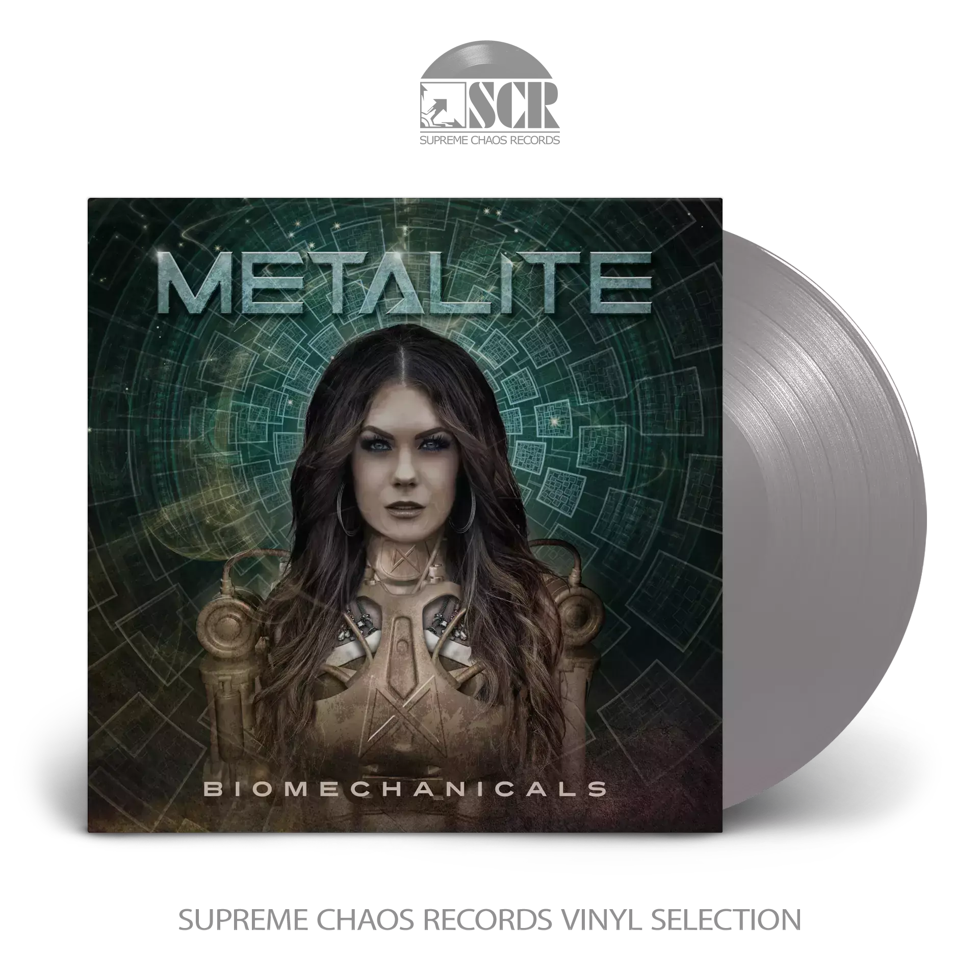 METALITE - Biomechanicals · SILVER LP (Heavy Metal Vinyl)